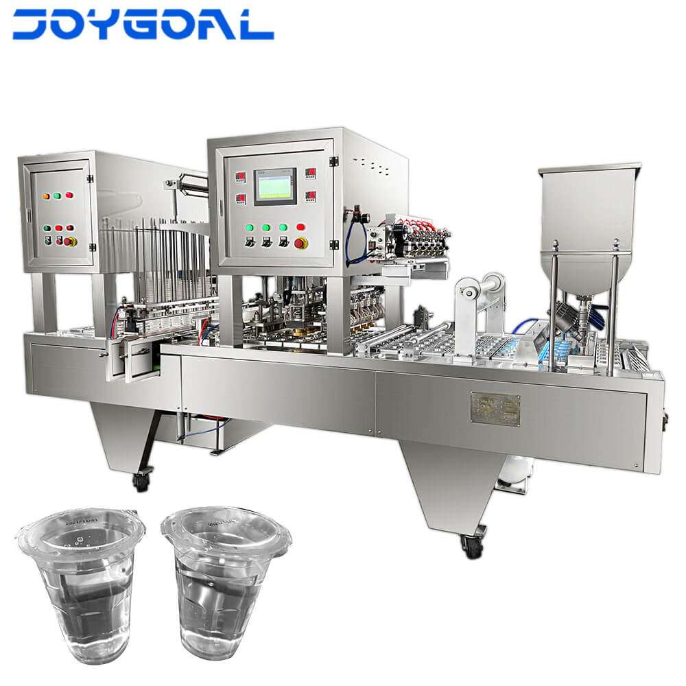 automatic washing cup filling and sealing machine for drinking water