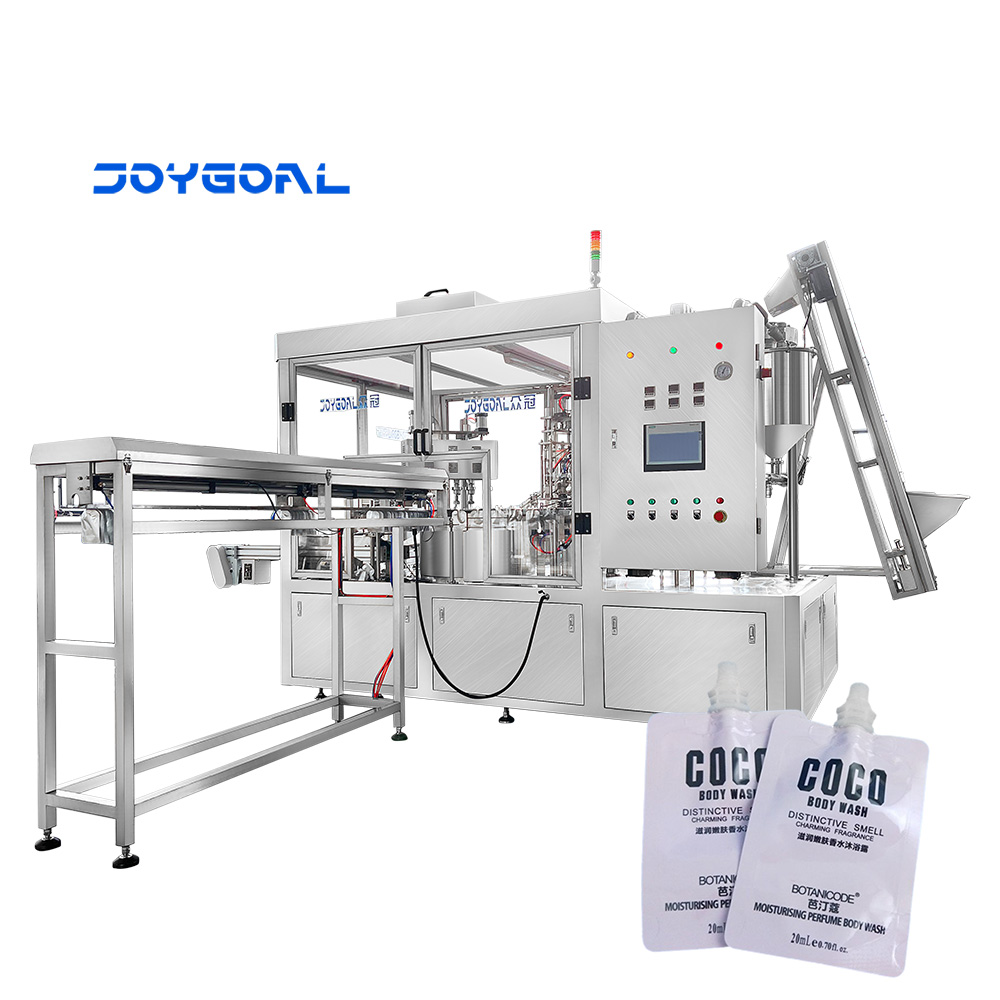 What is the mechanical principle of the stand-up pouch capping filling machine?