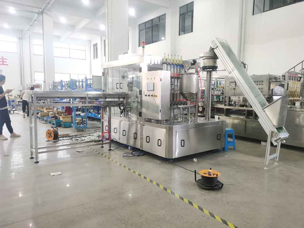 spout pouch filling and capping machine for Yogurt-ZLD-6A