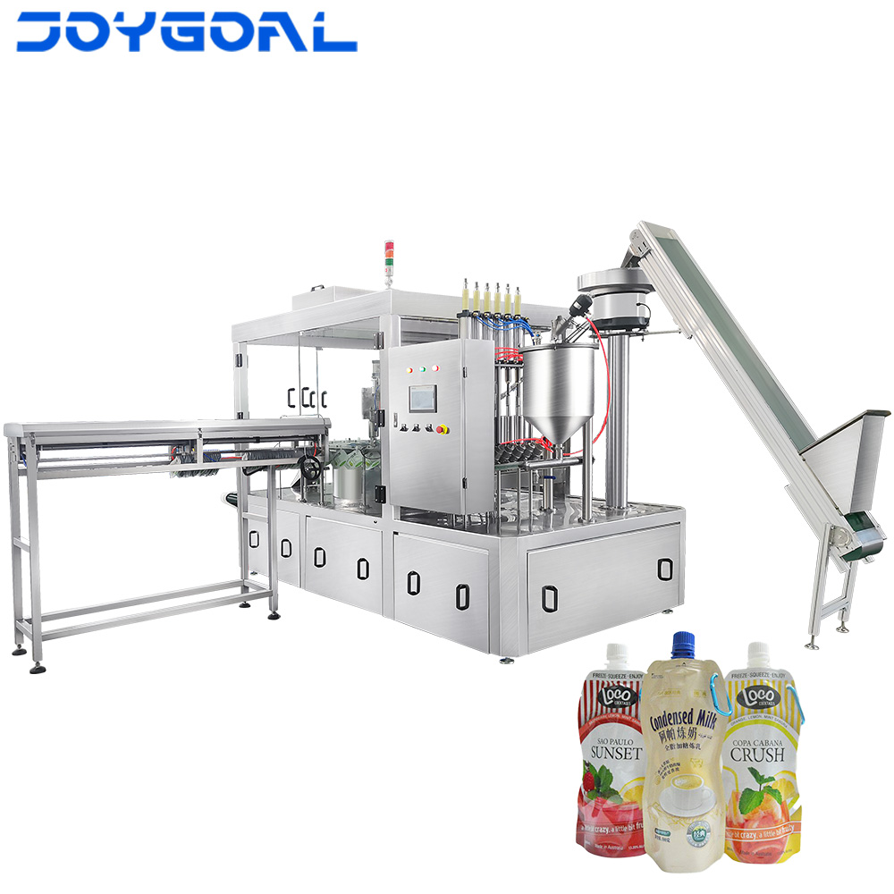 Function details of stand-up pouch filling machine equipment