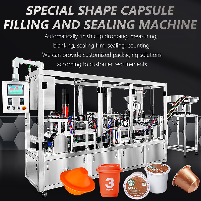 High Speed Fully Automatic Small Scale Filling Nespresso Coffee Capsules Sealing Machine Capsule Coffee Packaging Machine