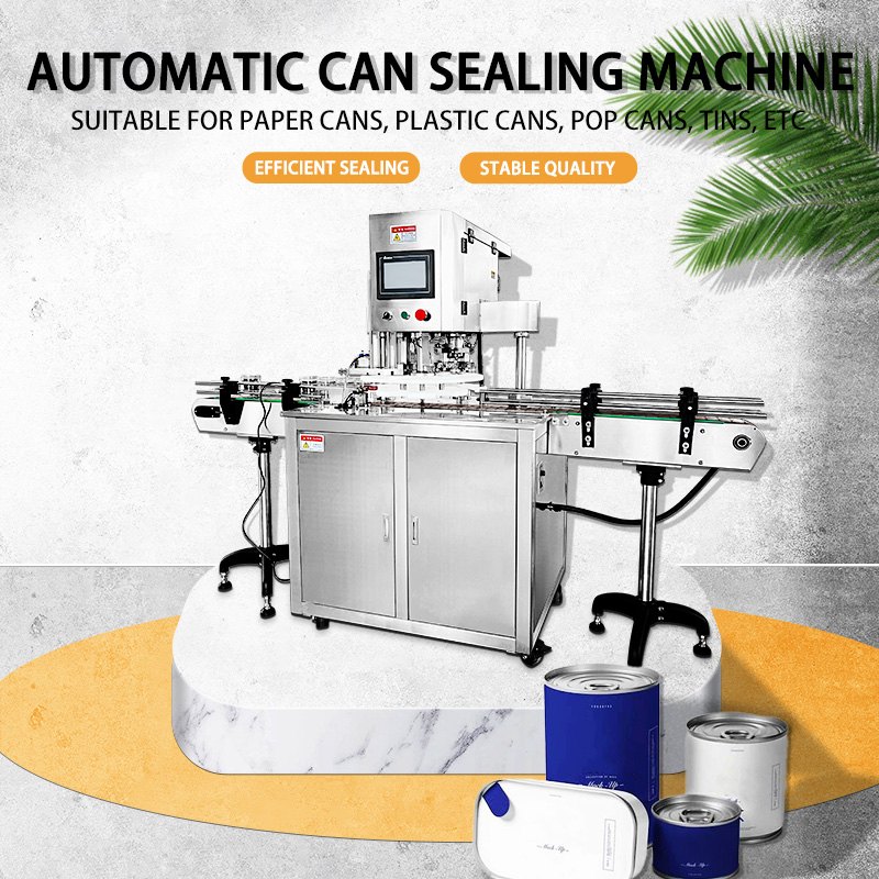 Automatic solft drink beverage soda beer tin can sealing machine aluminum plastic bottle can sealer sealing canning machine