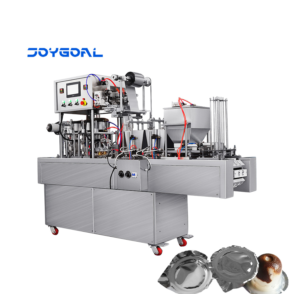 BHJ-2 Automatic Chocolate Butter Cookies Solid semi-liquid semi-solid Cup Filling and Sealing Machine
