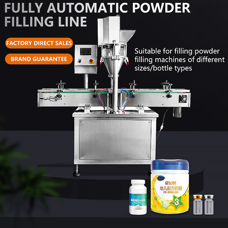 automatic dry spice powder packaging filling machine