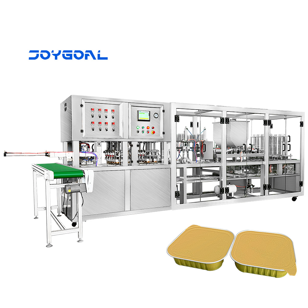 Beef Roll Meat Tray Dinner Convenience Store Filling Sealing Packaging machine